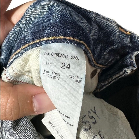 NWT Moussy Vintage MV Morganfield Wide Straight 110 Blue Size 24 - Picture 10 of 16